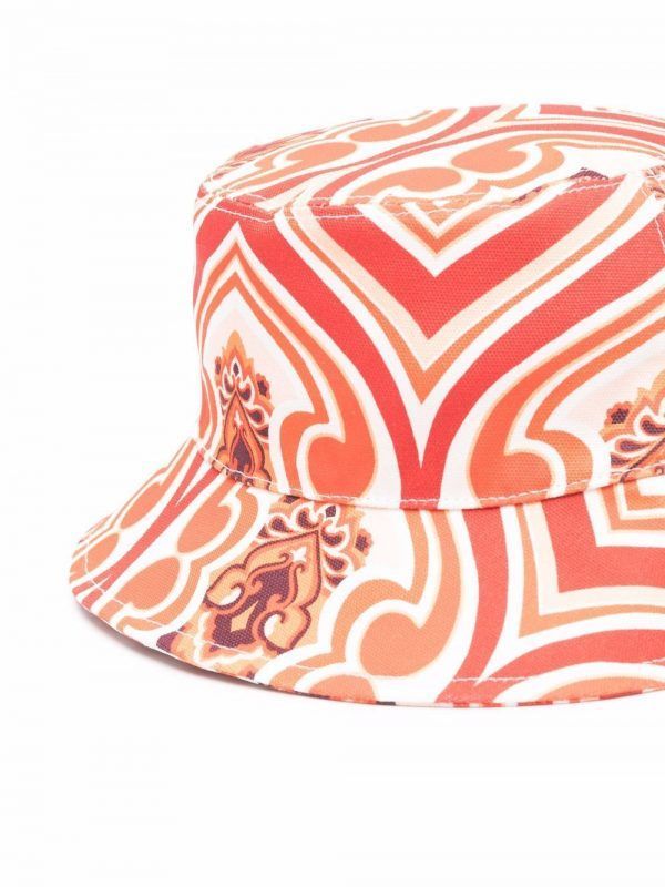 SOMBRERO BUCKET ETRO ESTAMPADO GEOMÉTRICO MANDALA