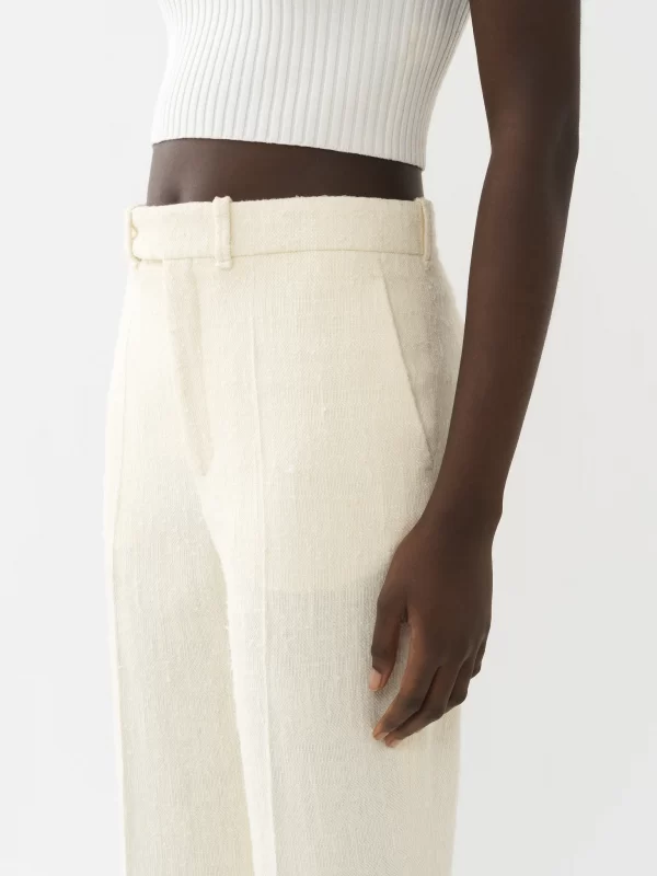 PANTALONES DE SASTRE CROPPED CHLOÉ