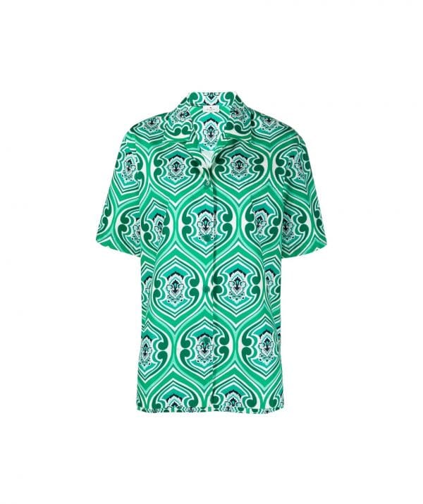 CAMISA ETRO ESTAMPADO GEOMÉTRICO MANDALA