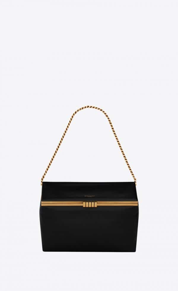 BOLSO MEDIANO FANNY YSL DE PIEL LISA