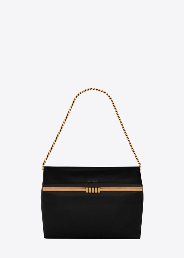 BOLSO MEDIANO FANNY YSL DE PIEL LISA