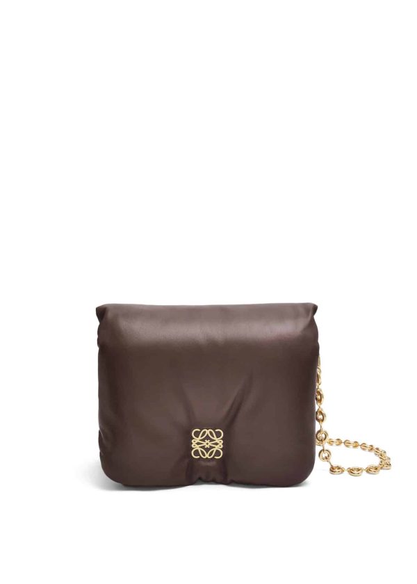 BOLSO GOYA PUFFER LOEWE DARK CHOCOLAT