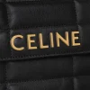 BOLSO CELINE ACOLCHADO NEGRO DE HOMBRO