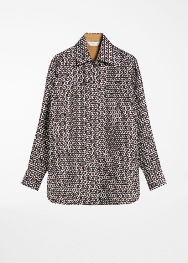 CAMISA DE SEDA ESTAMPADA MAX MARA