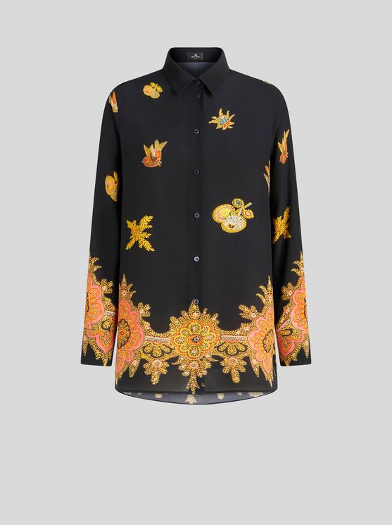 CAMISA DE CREPÉ DE CHINA ESTAMPADA ETRO