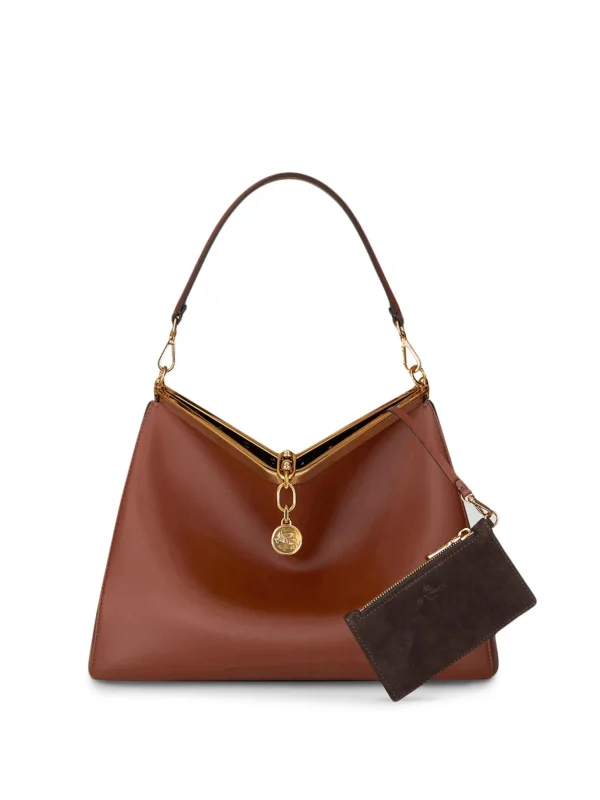 bolso etro vela grande marron