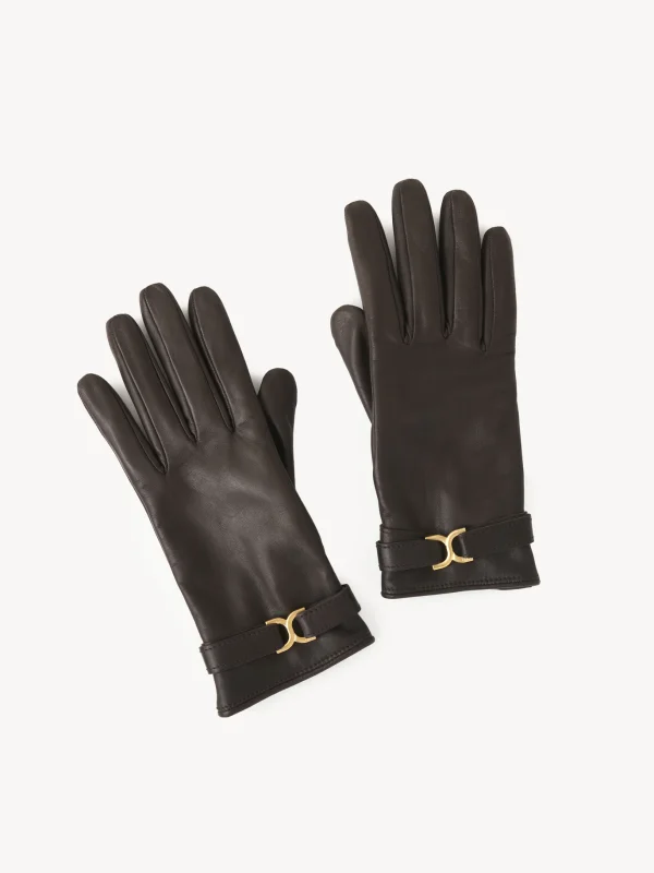 guantes piel chloe