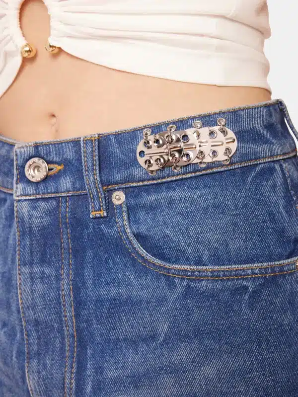 jeans detalle metalico paco rabanne