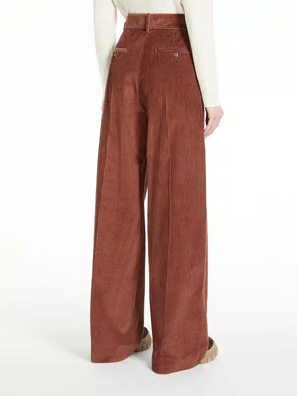 pantalon rojo terciopelo max mara