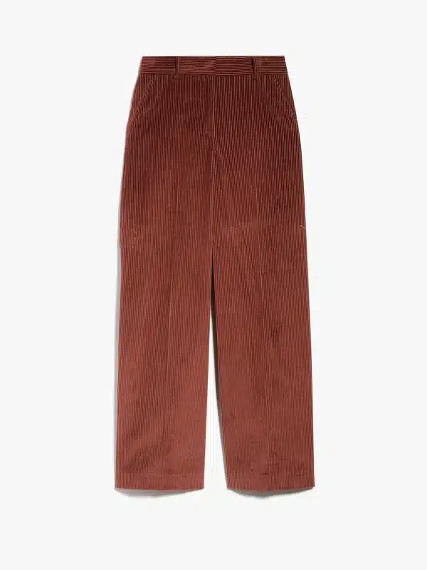 pantalon rojo terciopelo max mara