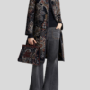 Abrigo ETRO reversible de chenilla jacquard