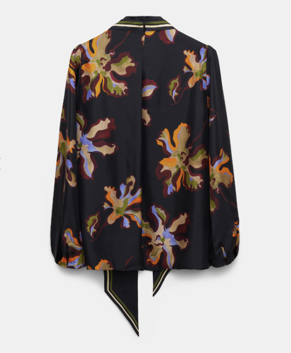 BLUSA DOROTHEE SCHUMACHER FLORAL SEDUCTIVE