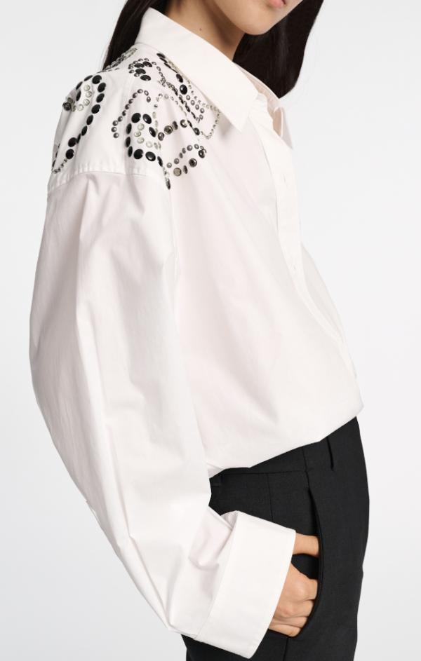 BLUSA DOROTHEE SCHUMACHER POPLIN POWER