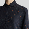 Camisa etro de seda jacquard