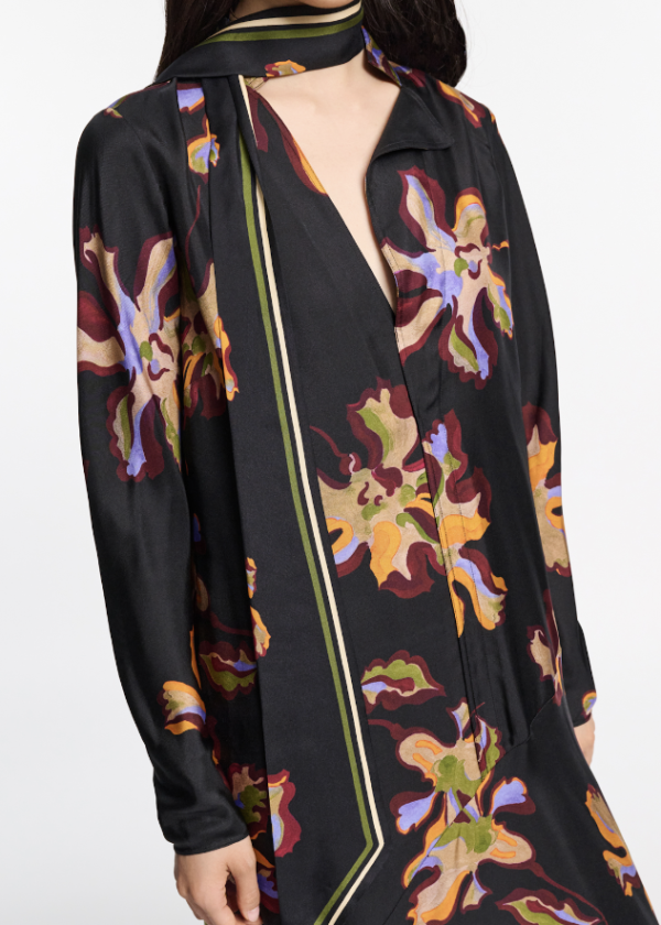 VESTIDO DOROTHEE SCHUMACHER FLORAL SEDUCTIVE