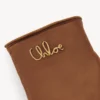 Guantes Chloé Iconic Marrón