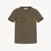 Camiseta Chloé Khaki