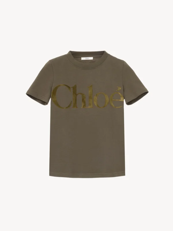 Camiseta Chloé Khaki