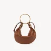 Bolso Chloé Hobo Bracelet Pequeño Marrón