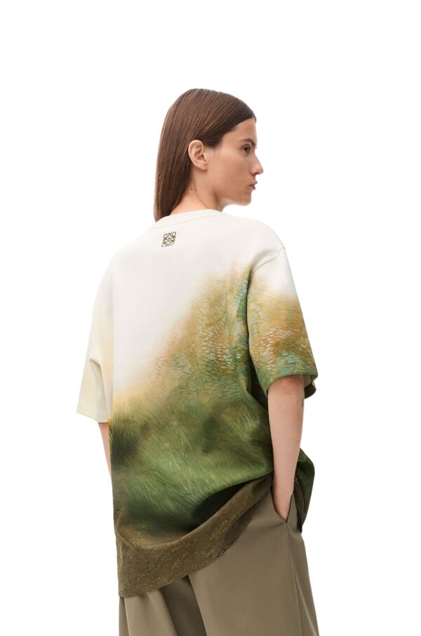 Camiseta oversize de Loewe con estampado de grifón de Bruselas