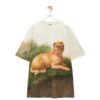 Camiseta oversize de Loewe con estampado de grifón de Bruselas