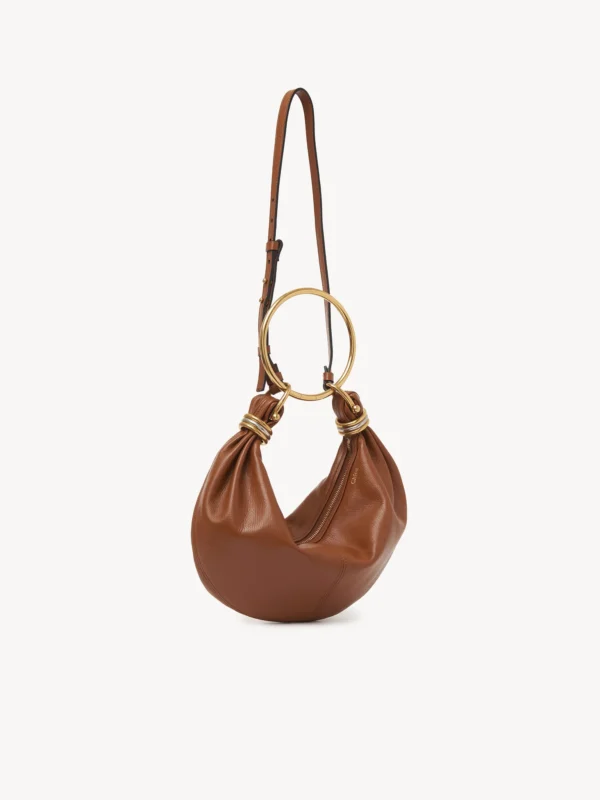 Bolso Chloé Hobo Bracelet Pequeño Marrón