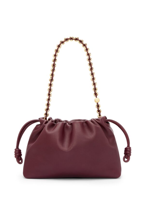 BOLSO LOEWE FLAMENCO PURSE BURDEOS