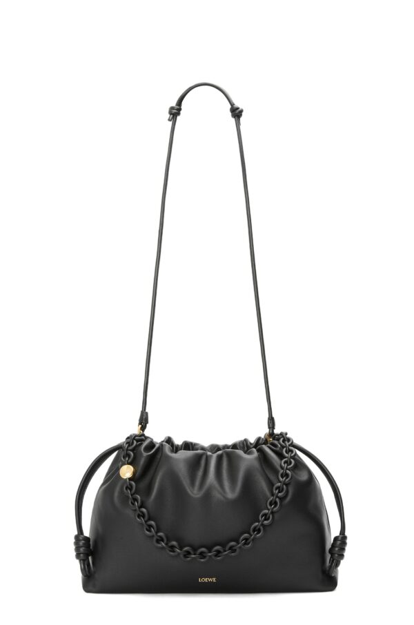 BOLSO LOEWE FLAMENCO PURSE GRANDE NEGRO