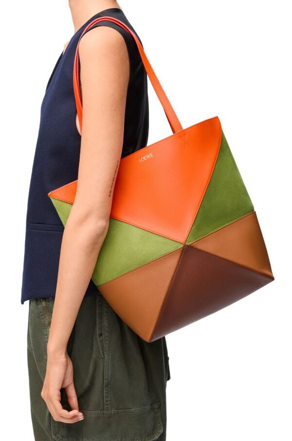 BOLSO LOEWE PUZZLE FOLD TOTE VIVID