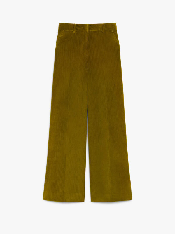 Pantalón de terciopelo Maxmara verde