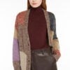 cardigan maxmara oversize de mohair violeta