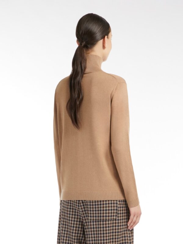 JERSEY DE CUELLO ALTO DE SEDA MAXMARA