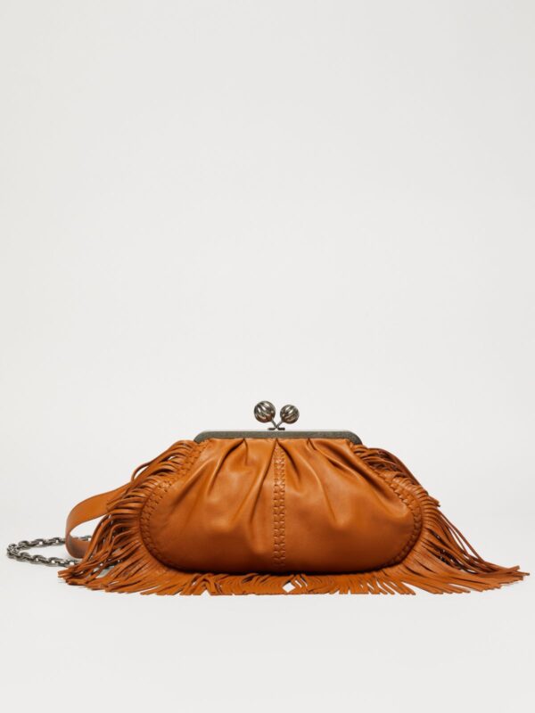 BOLSO DE FLECOS MAXMARA CUERO