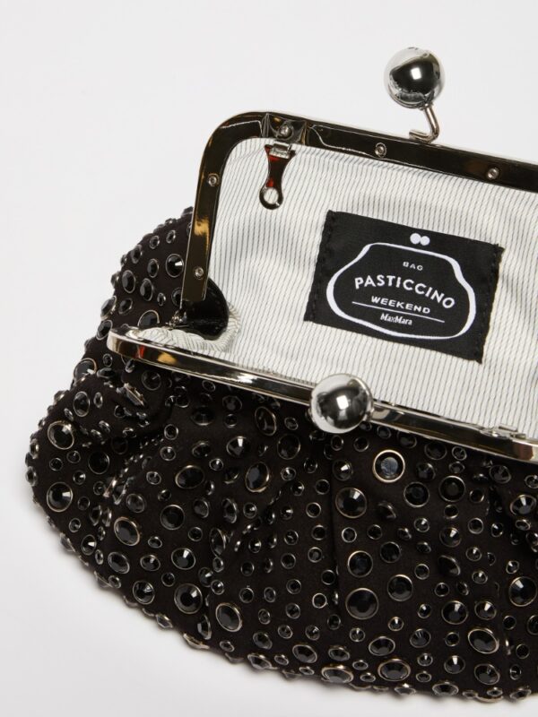 clutch fiesta maxmara pedrería negro