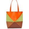 BOLSO LOEWE PUZZLE FOLD TOTE VIVID