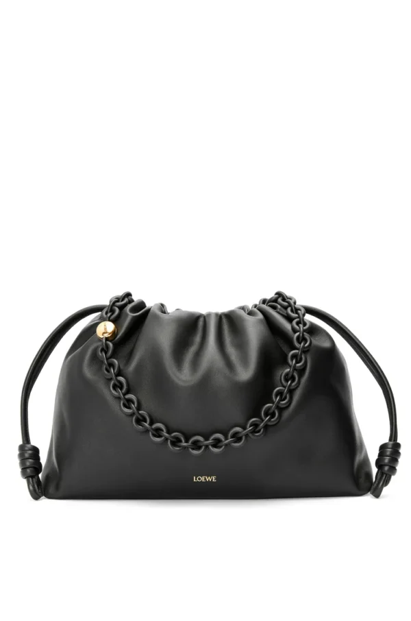 BOLSO LOEWE FLAMENCO PURSE GRANDE NEGRO