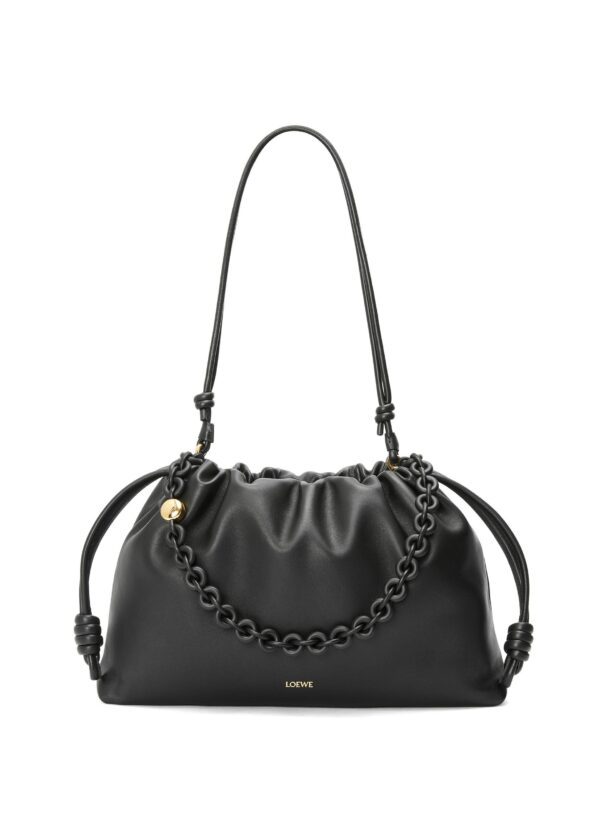 BOLSO LOEWE FLAMENCO PURSE GRANDE NEGRO