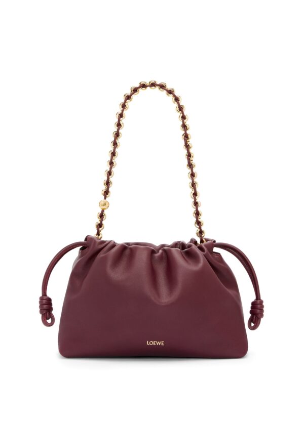 BOLSO LOEWE FLAMENCO PURSE BURDEOS