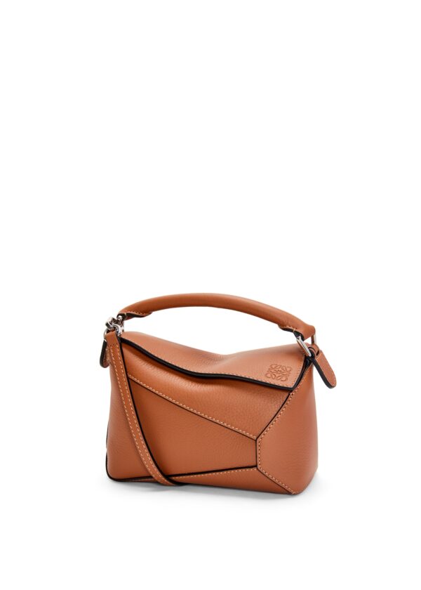 BOLSO LOEWE PUZZLE MARRÓN MINI