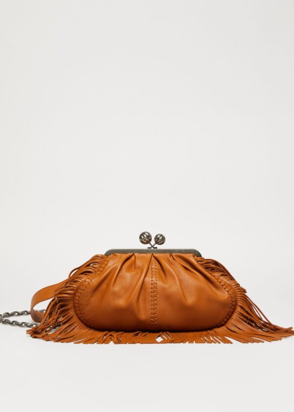 BOLSO DE FLECOS MAXMARA CUERO