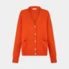 Cardigan Rabanne Naranja de Lana