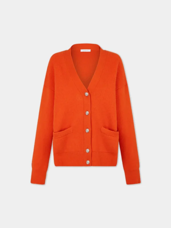 Cardigan Rabanne Naranja de Lana