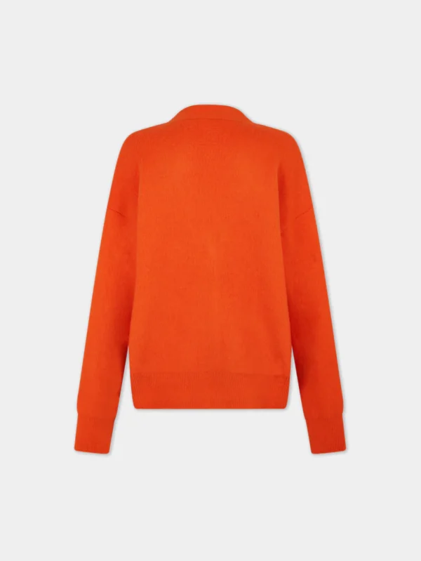 Cardigan Rabanne Naranja de Lana