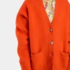 Cardigan Rabanne Naranja de Lana