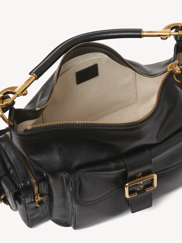 CAMERA BAG CHLOÉ EN CUERO NEGRO