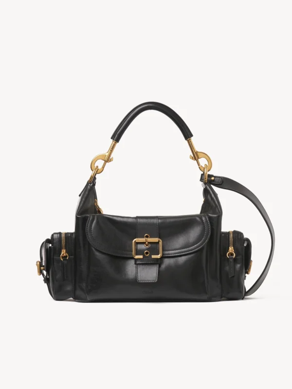 CAMERA BAG CHLOÉ EN CUERO NEGRO