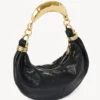 Bolso Hobo Chloé Bracelet Negro