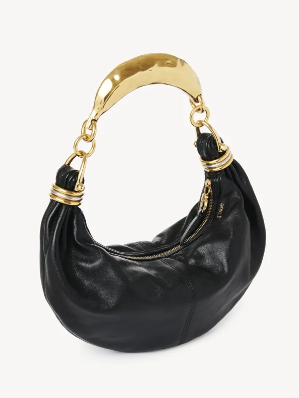 Bolso Hobo Chloé Bracelet Negro