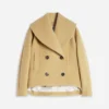 Cocoon pea coat