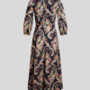 VESTIDO ETRO MIDI ESTAMPADO PAISLEY